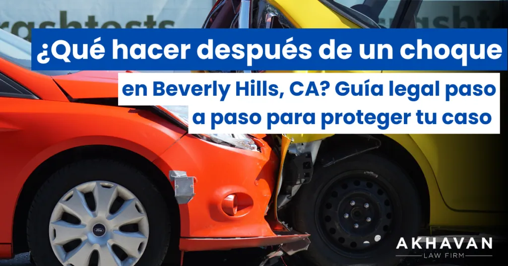 Abogado De Choques Beverly Hills CA