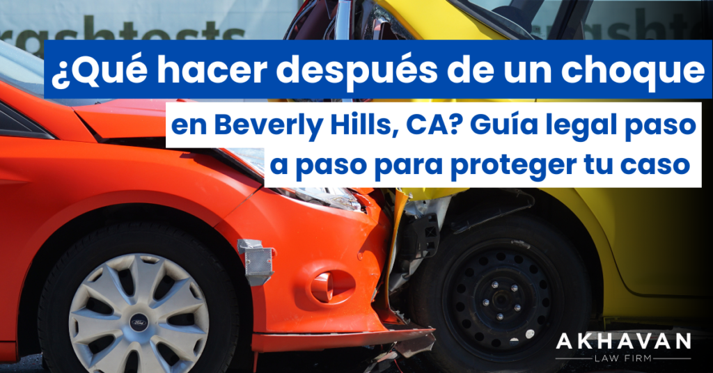 Abogado De Choques Beverly Hills CA
