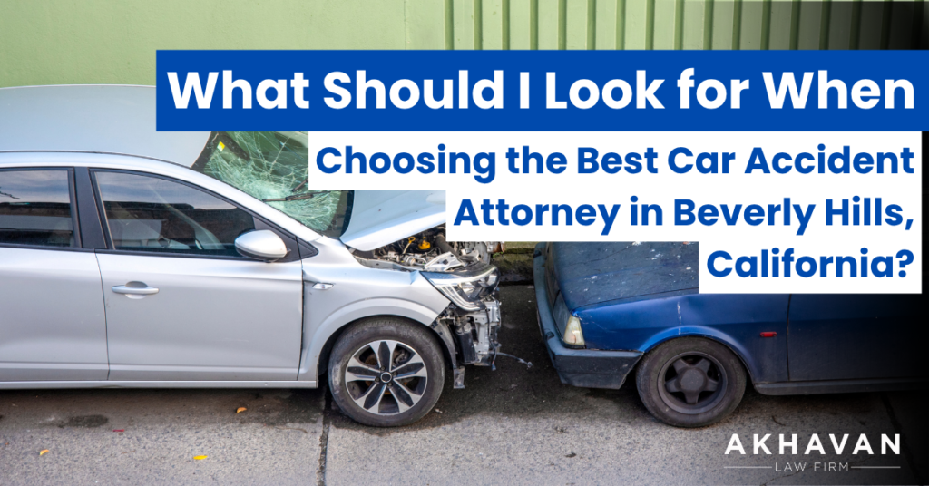 Best Car Accident Attorney Beverly Hills