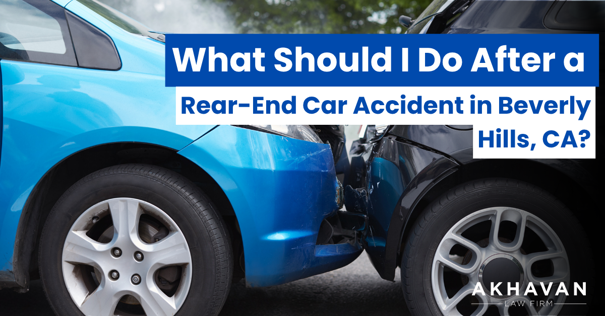 Rear End Accident Lawyer Beverly Hills