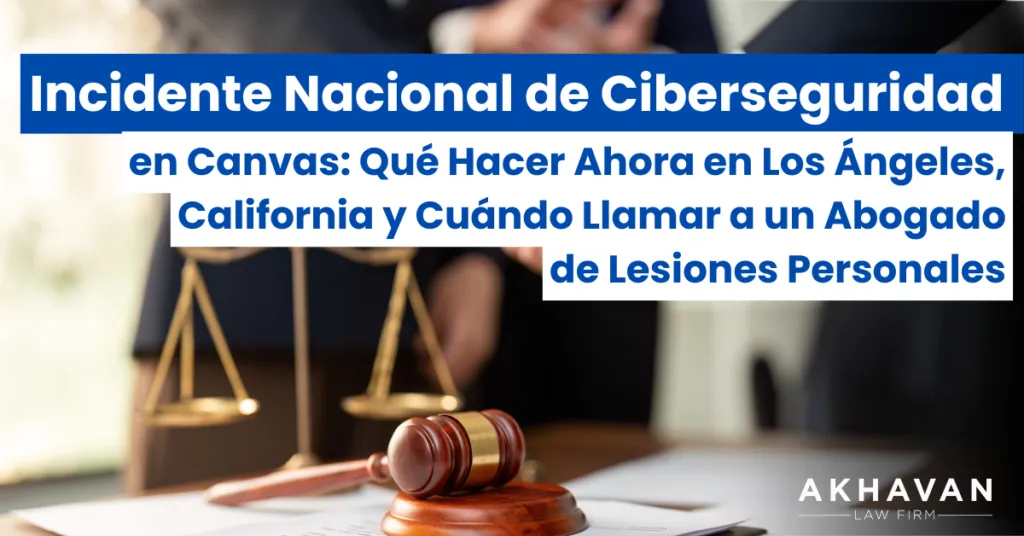 Cuándo Llamar a un Abogado de Lesiones Personales