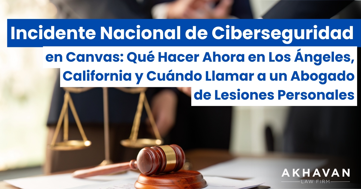 Cuándo Llamar a un Abogado de Lesiones Personales