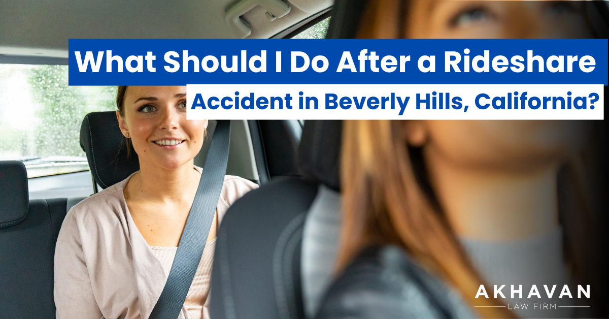 Rideshare Accident Attorney Beverly Hills