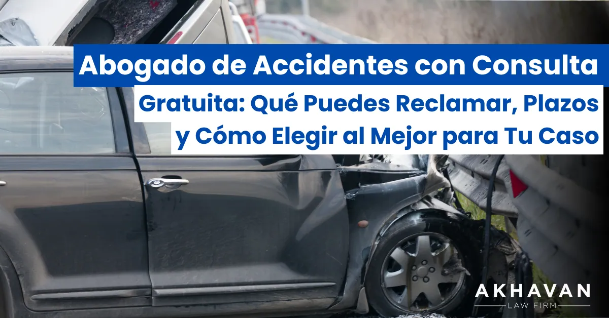 Abogado de accidentes con consulta gratuita