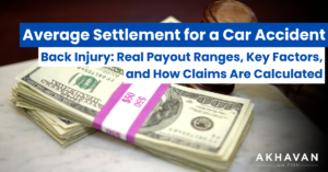Average Settlement for a Car Accident Back Injury: Real Payout Ranges, Key Factors, and How Claims Are Calculated