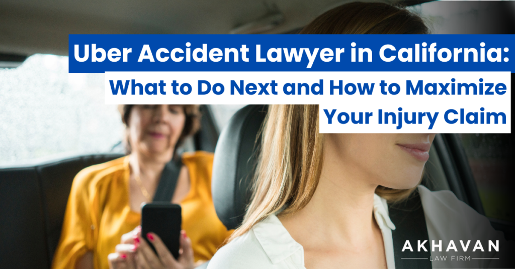 uber accident lawyer california