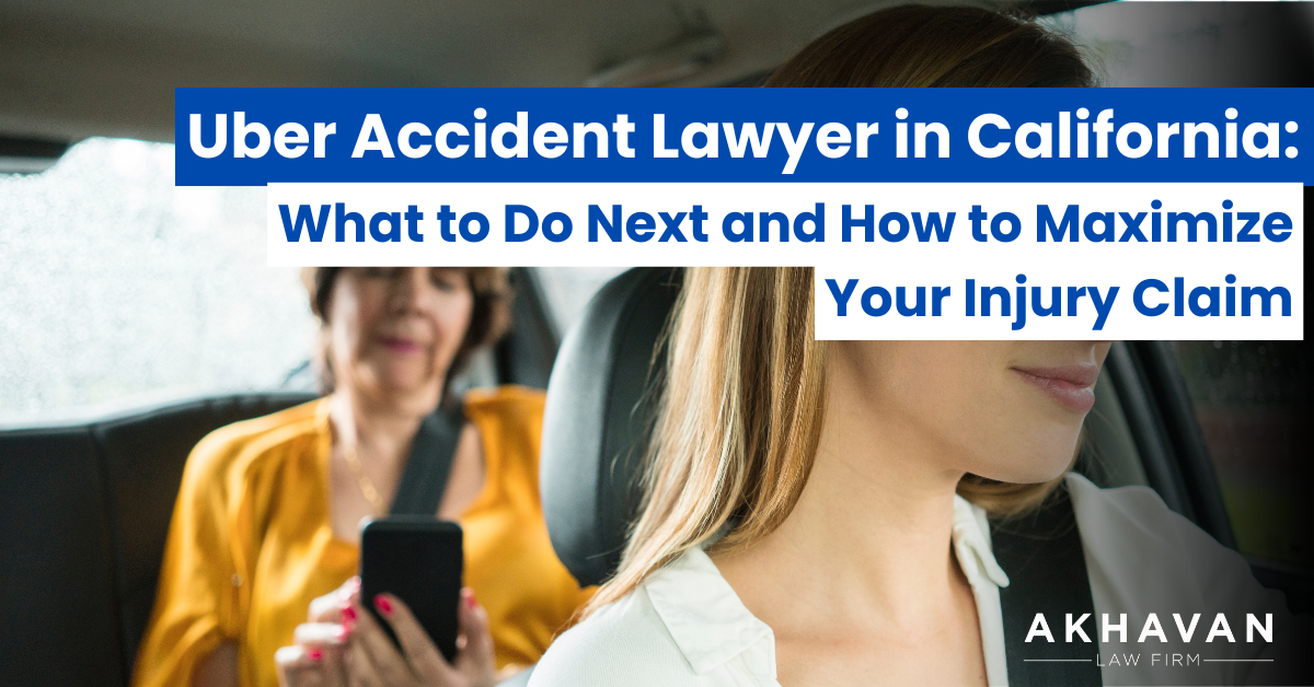 uber accident lawyer california