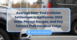 Average Rear-End Collision Settlement in California: 2026 Data, Payout Ranges, and Key Factors That Increase Value