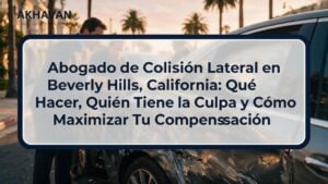 Abogado de Colisión Lateral en Beverly Hills, California: Qué Hacer, Quién Tiene la Culpa y Cómo Maximizar Tu Compensación