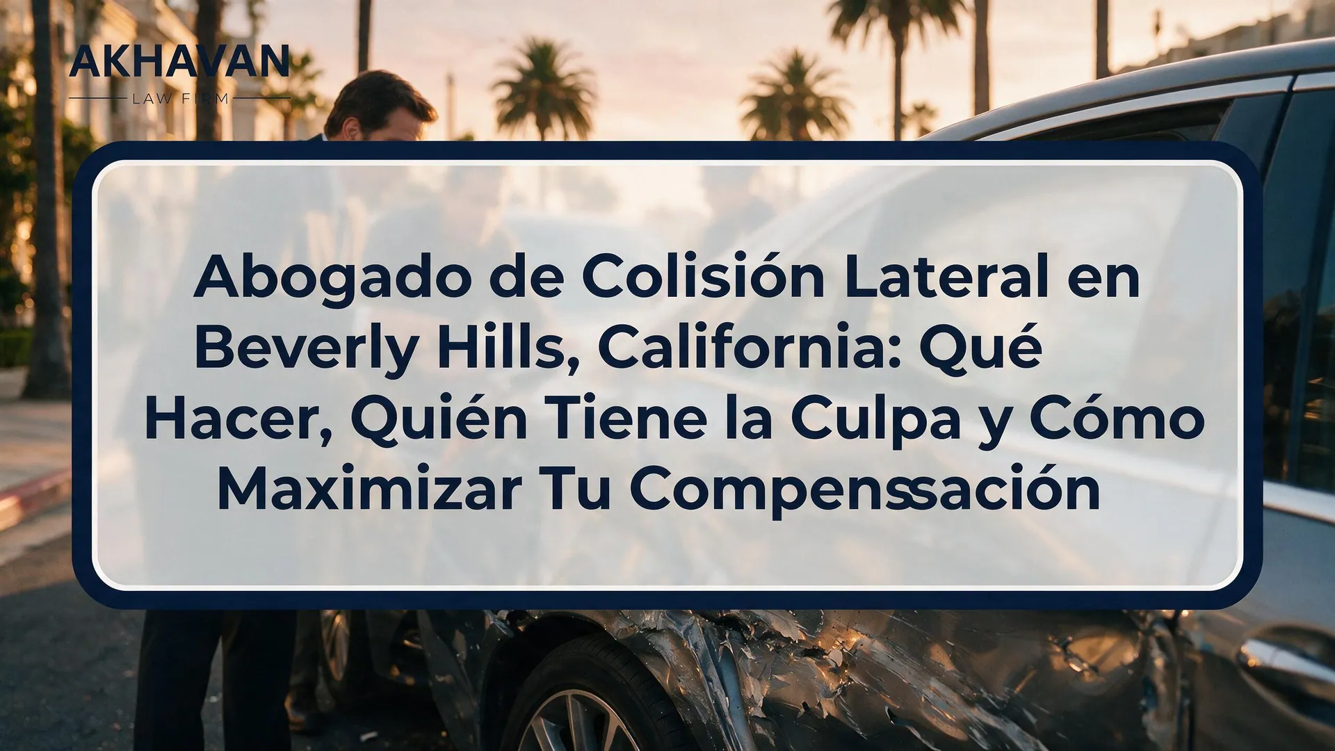 Abogado de colisión lateral en Beverly Hills