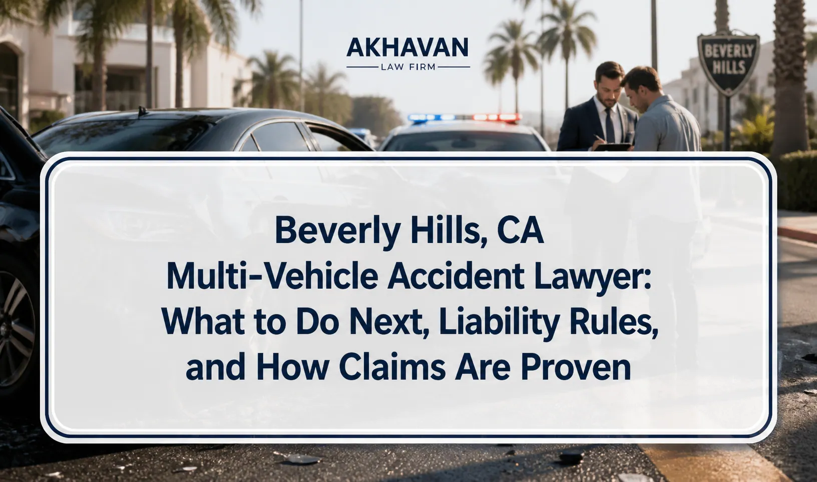 Beverly Hills multi-vehicle accident lawyer