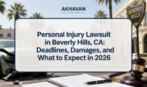 Personal Injury Lawsuit in Beverly Hills, CA: Deadlines, Damages, and What to Expect in 2026