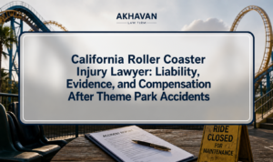 California Roller Coaster Injury Lawyer: Liability, Evidence, and Compensation After Theme Park Accidents