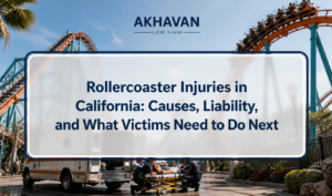 Rollercoaster Injuries in California: Causes, Liability, and What Victims Need to Do Next